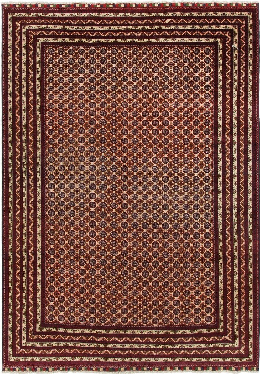 Orientteppich Afghan Mauri 197x282 Handgeknüpfter Orientteppich, Nain Trading, rechteckig, Höhe: 6 mm