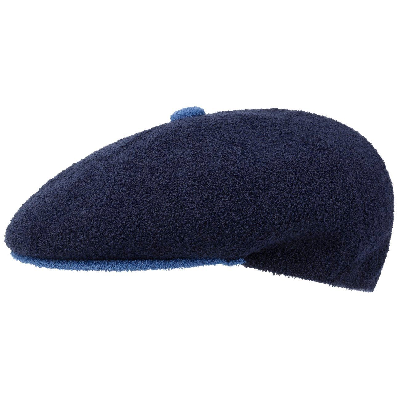Kangol Flat Cap (1-St) Schirmmütze mit Schirm dunkelblau | Flat Caps