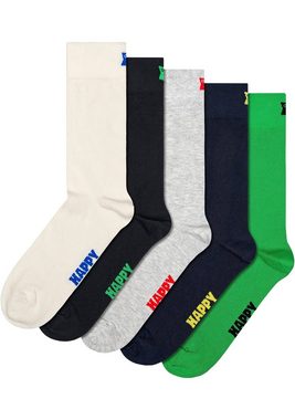 Happy Socks Socken (Set, 5-Paar) mit schlichtem Look