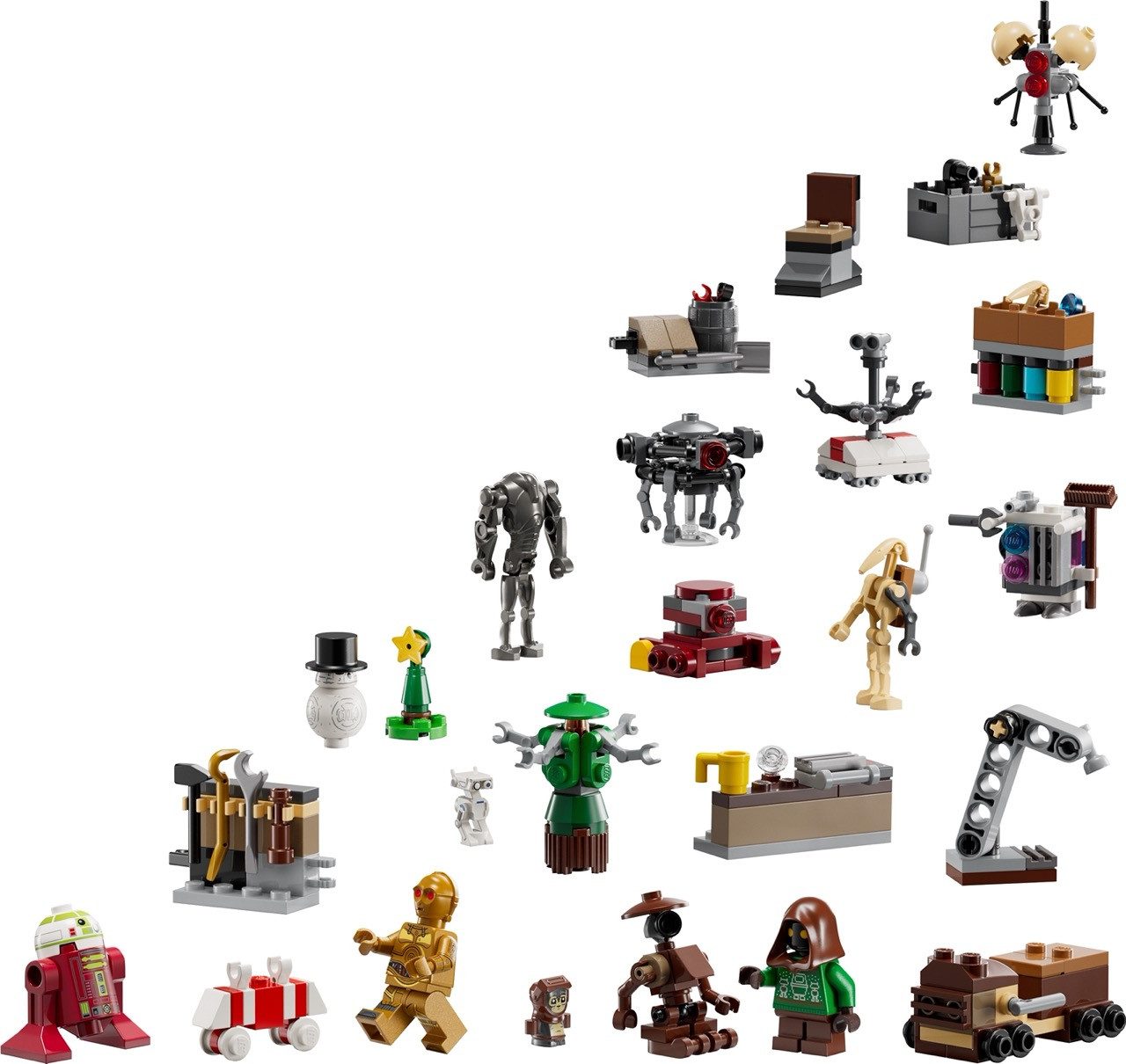 LEGO® Spielzeug-Adventskalender LEGO® 75418 Star Wars - Adventskalender 2025 – Bild 4 von 5