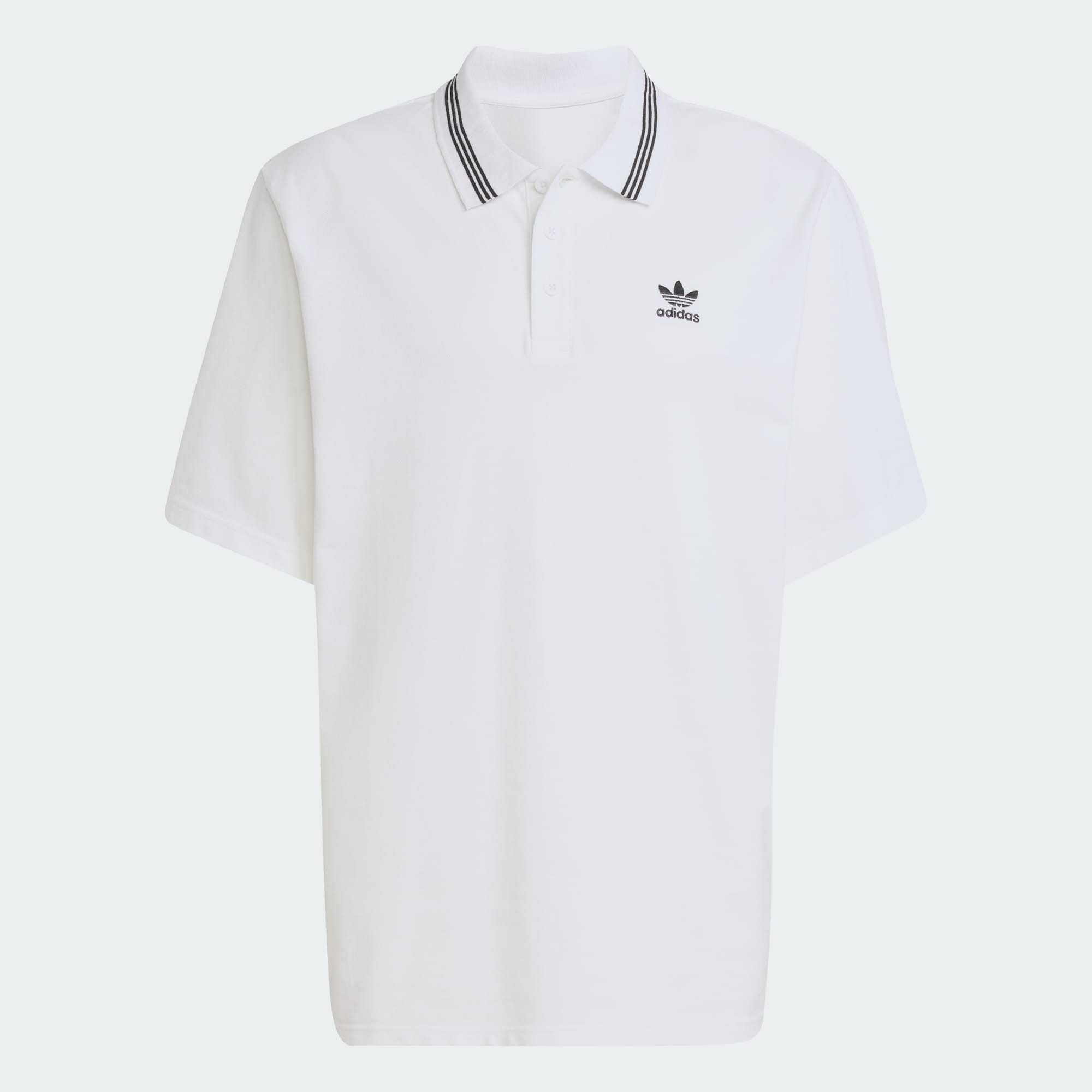 adidas Originals T-Shirt ADIDAS ADICOLOR POLOSHIRT, LOCKER GESCHNITTEN (1-tlg)