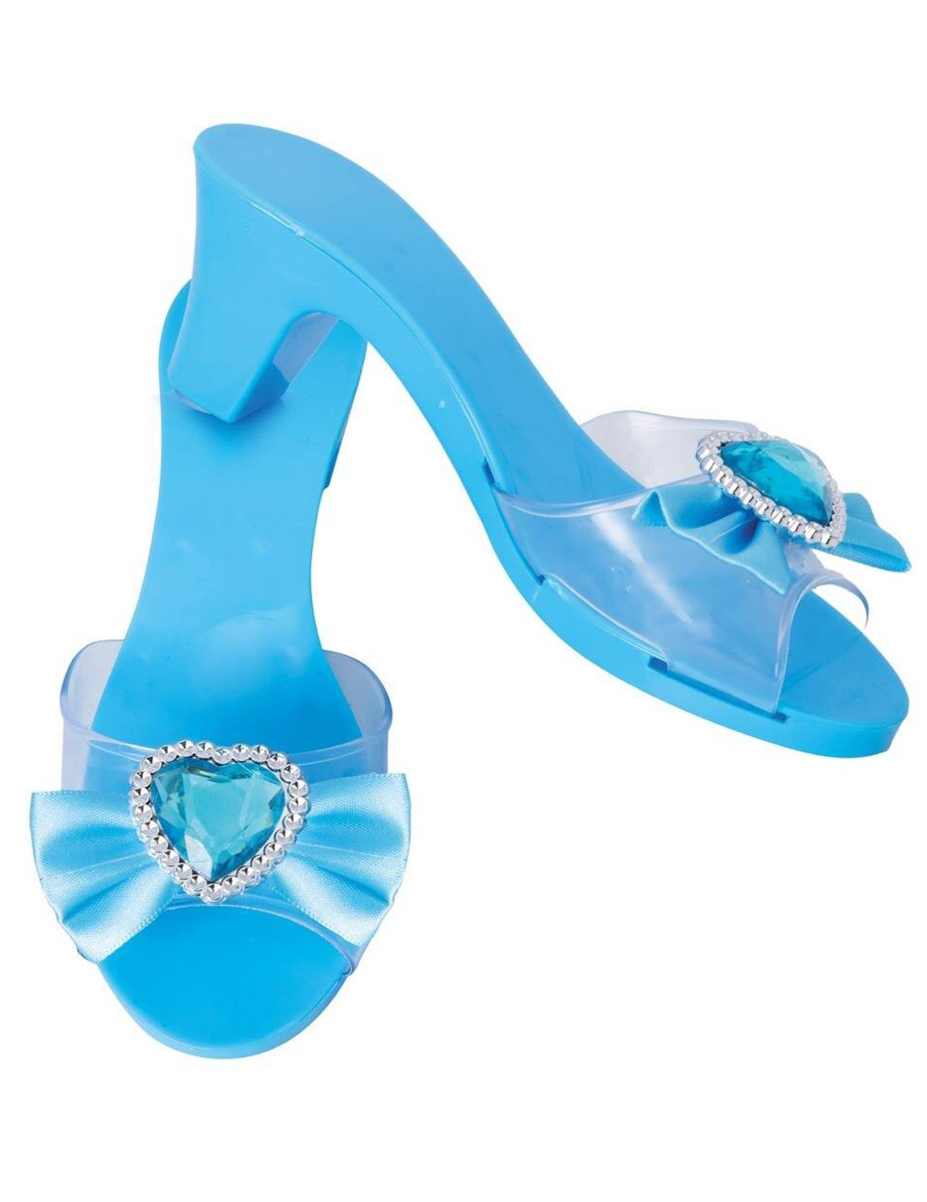 p`tit clown Kostüm Blaue Märchenprinzessinnenschuhe für Kinder