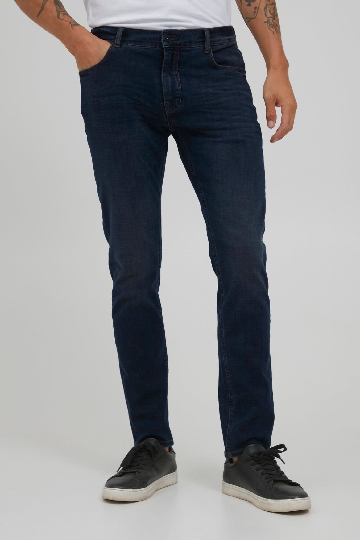 Slim-fit-Jeans JEANS - 21105829 4134 !Solid (1-tlg) Dunkelblau in