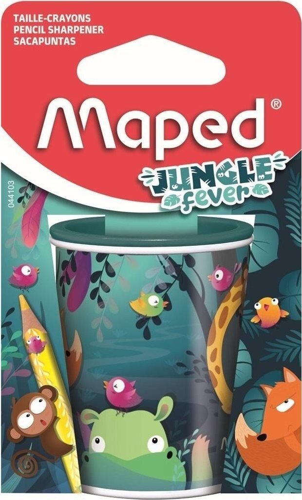 MAPED Anspitzer maped Dosenspitzer doppelt JUNGLE fever petrol