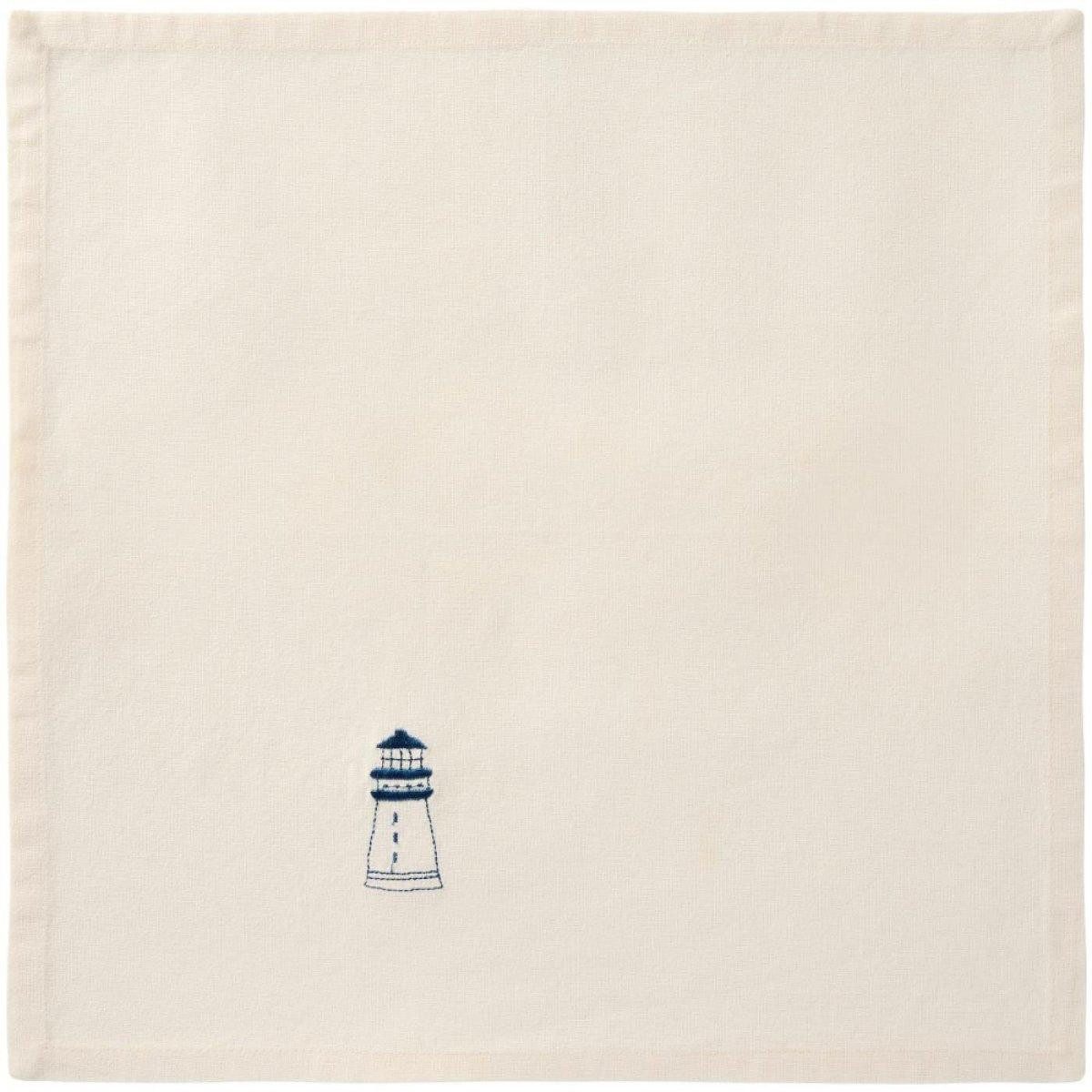 Ib Laursen Stoffserviette Ib Laursen Stoffserviette Atlantis Leuchtturm (40x40cm)