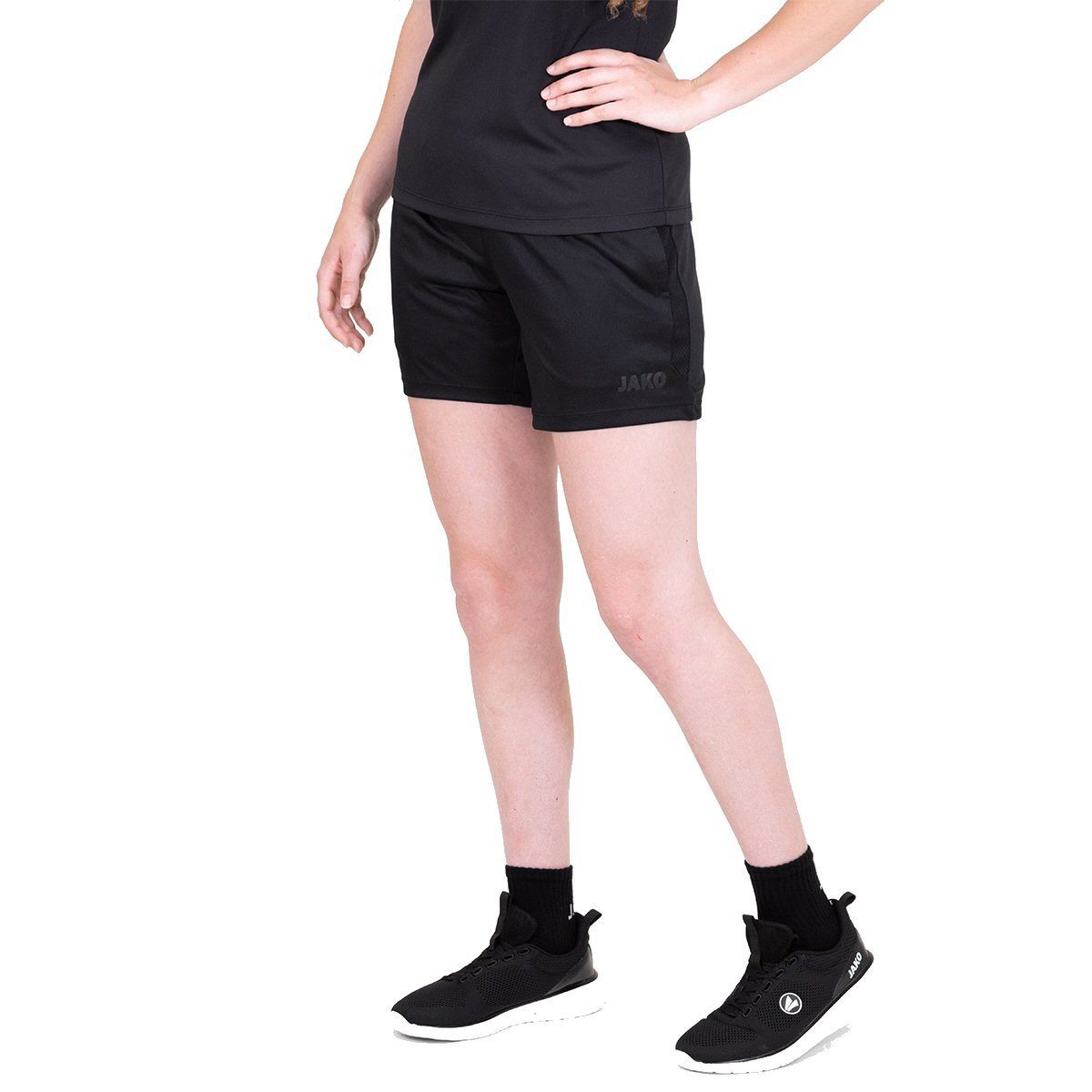 Jako Trainingshose Short Power (Polyester-Interlock, elastisch, strapazierfähig) kurz