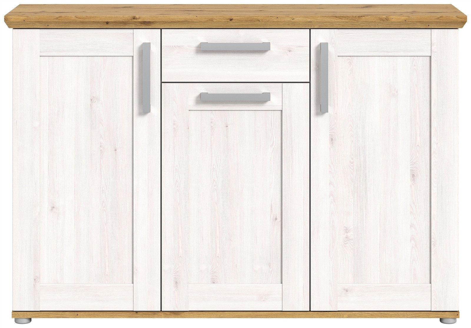 freiraum Kommode Verona, in Sibiu Lärche, Spannplatte/Spannplatte - 137x92x39cm (BxHxT)