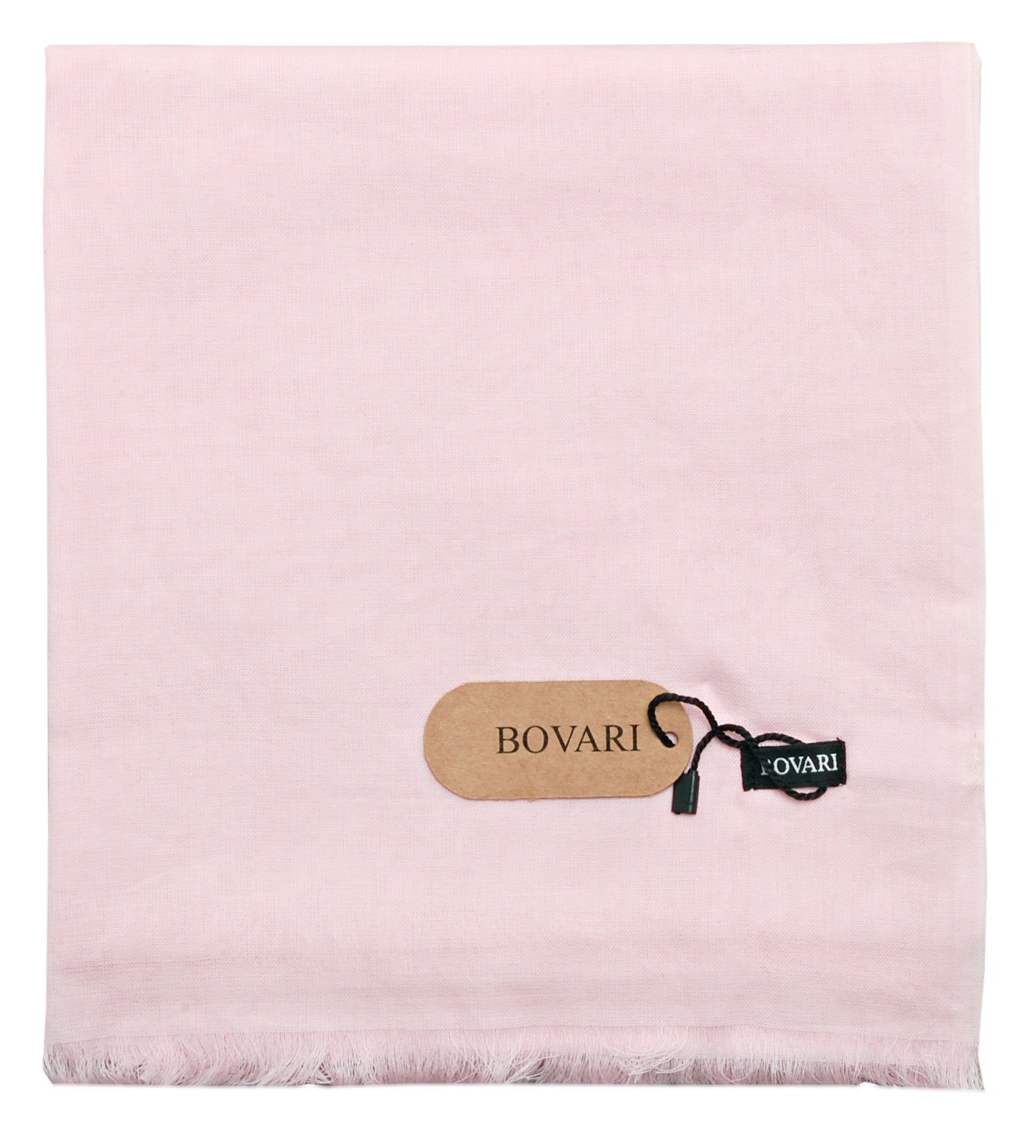 Bovari Schal Damen-Schal aus 100% gekämmter Bio-Baumwolle - handgewebt, - leicht, atmungsaktiv, dünn - Sommerschal in XL Größe 180x70 cm