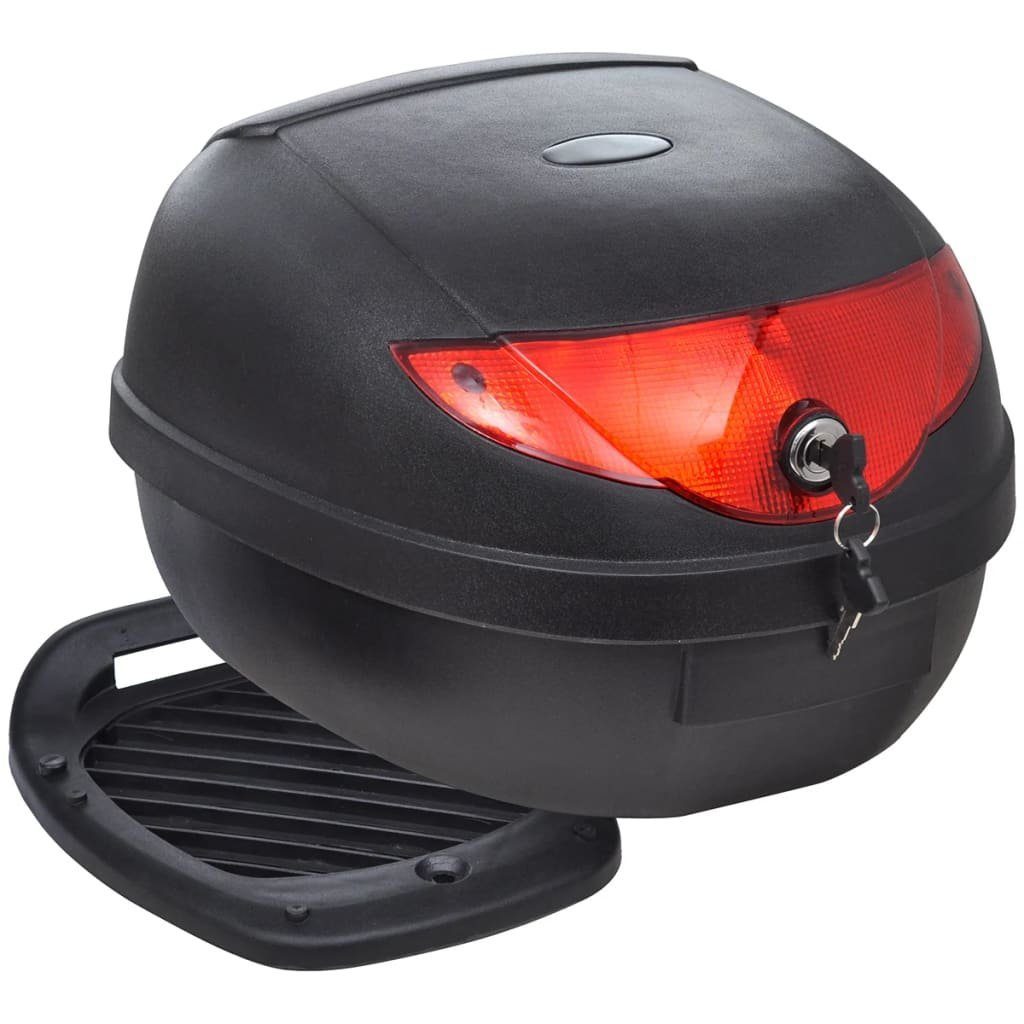 vidaXL Handgepäck-Topcase Motorradkoffer 36 L für Helm einen