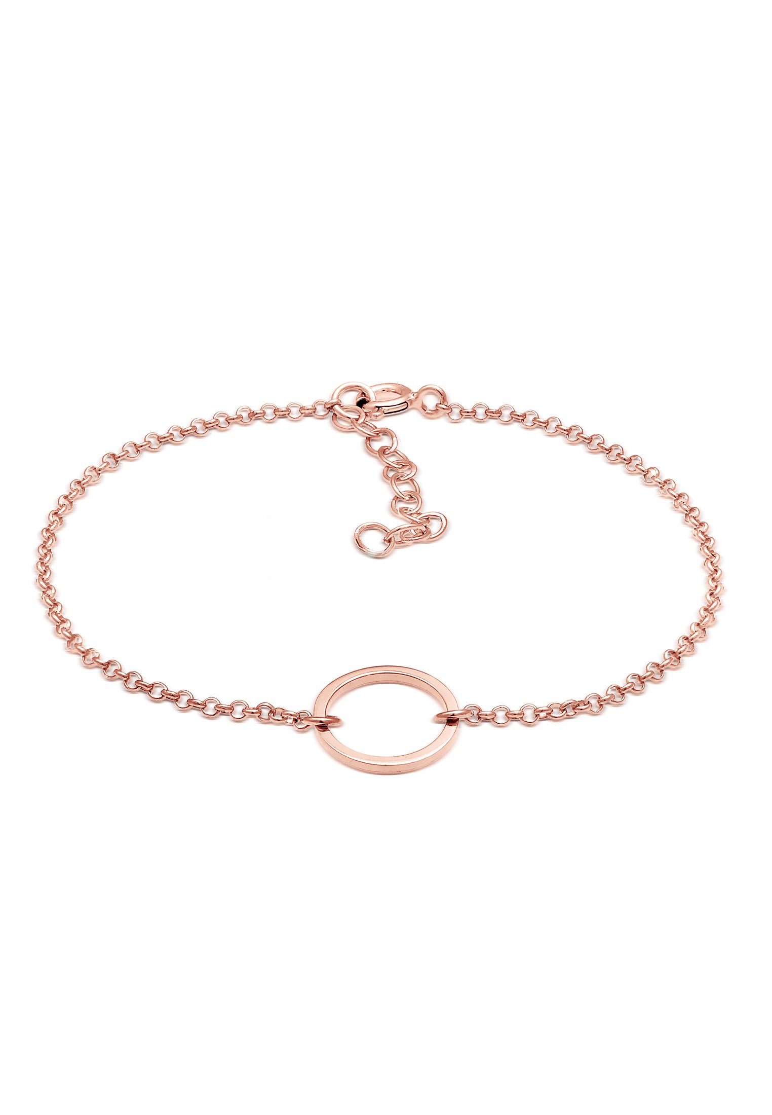 Armband Kreis Circel Ring Rund Trend Geo 925 Silber