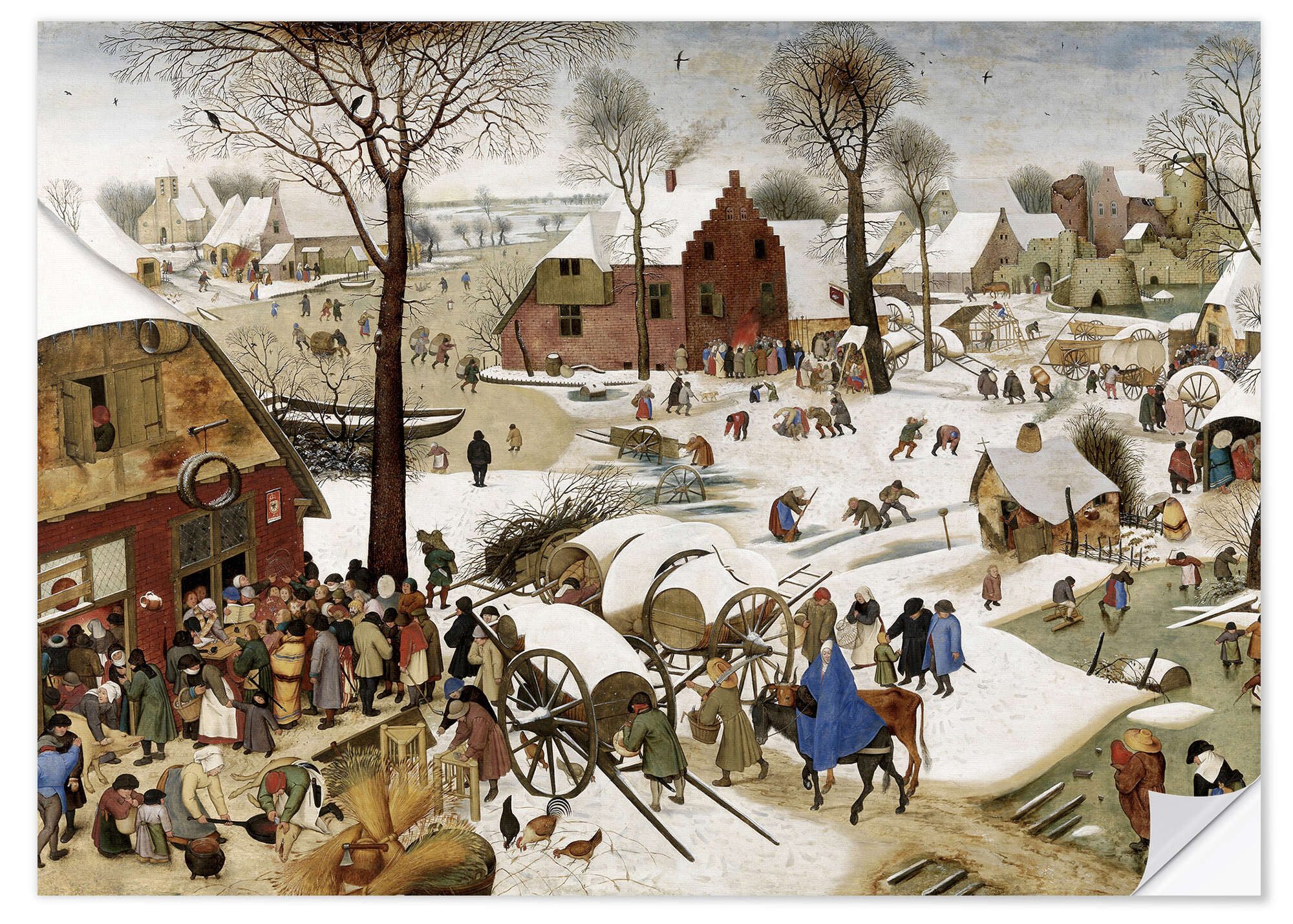 Wandfolie Pieter Brueghel d.Ä.