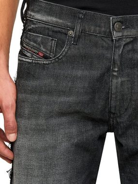 Diesel Slim-fit-Jeans Stretch Zweifarbig Rohkante - D-Strukt 009HY - Länge:34