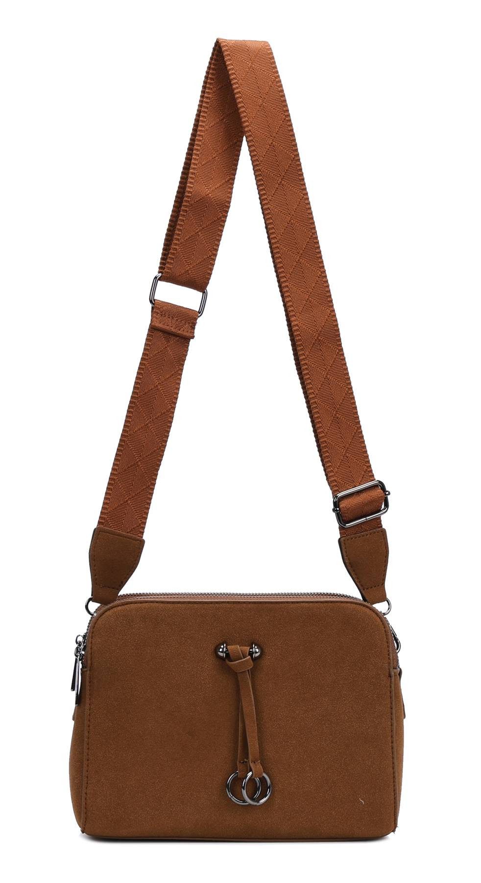 ITALYSHOP24 Schultertasche Damen Tasche Bodybag Umhängetasche Crossbody Brusttasche Handtasche, Crossover Muster Taschengurt Smartphone Geldtasche Abend Handy Clutch