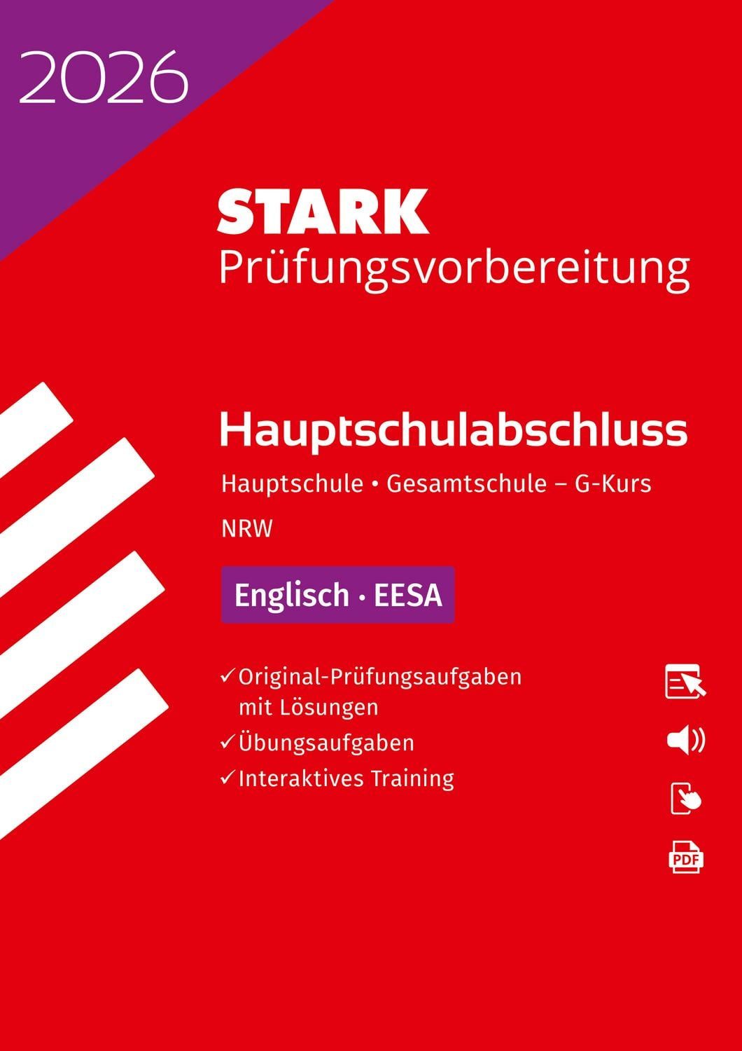 STARK Englisch G-Kurs - Hauptschulabschluss (EESA) 2026 NRW - Prüfungs / diverse