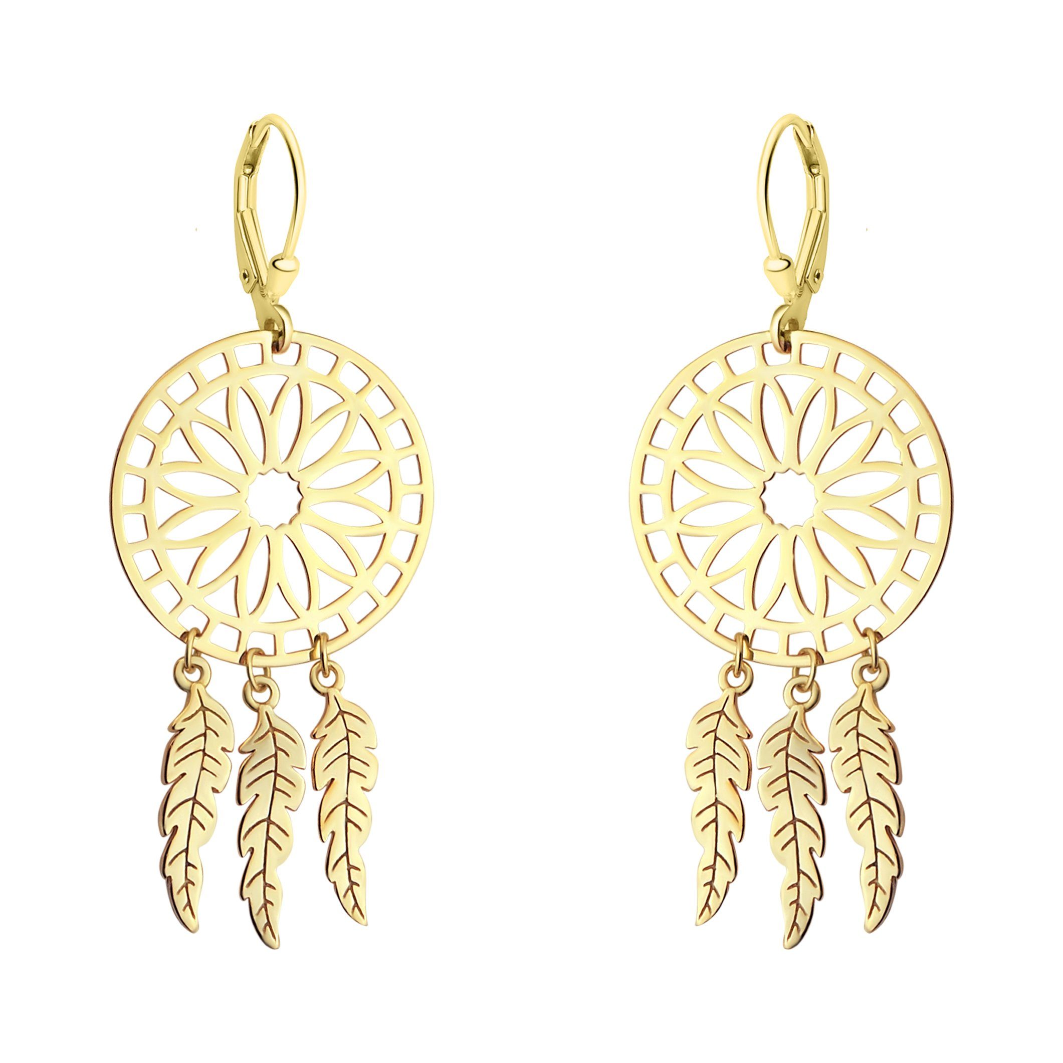Sofia Milani Paar Ohrhänger Traumfänger, 925 Silber Damen Schmuck - E0939 günstig online kaufen