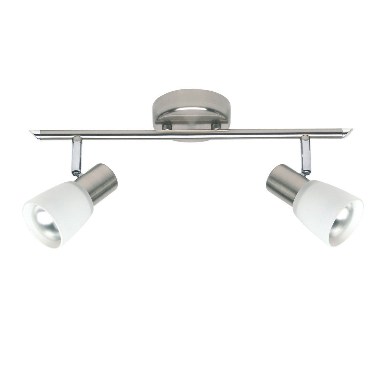 Brilliant LED Deckenstrahler Brilliant Deckenstrahler Luca 2er Spot Balken, Ohne Leuchtmittel, Nicht dimmbar ohne Bewegungsmelder
