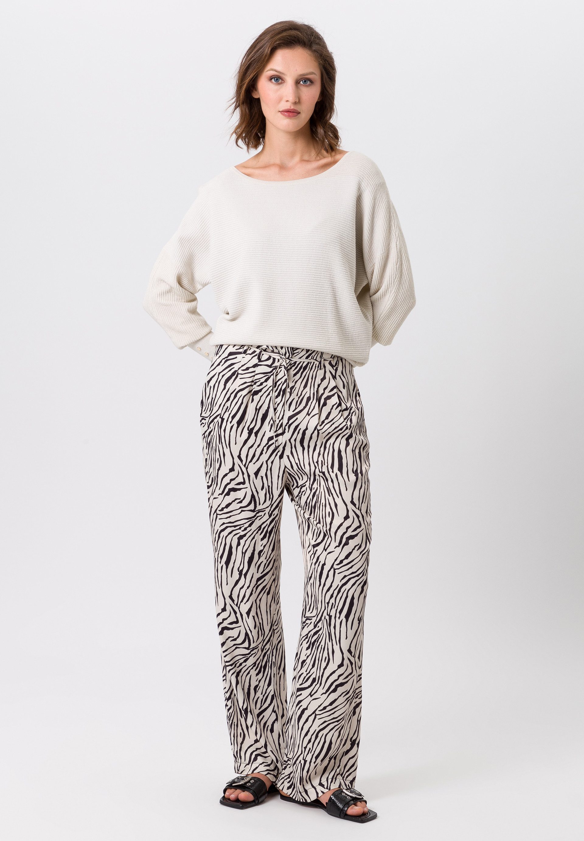 TUZZI Strickpullover mit feiner Struktur