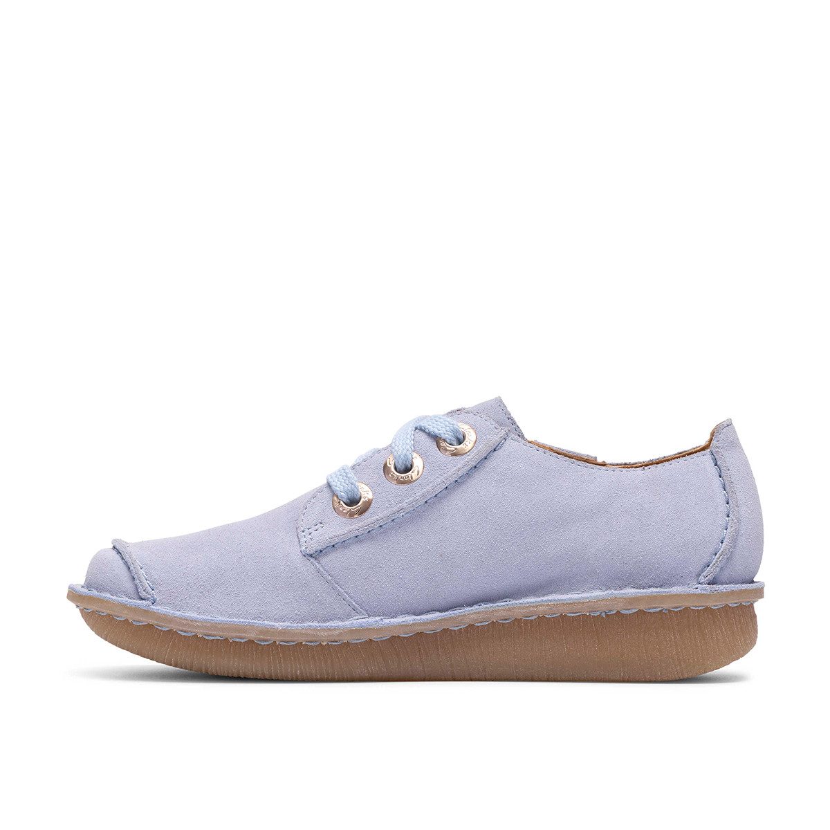 Clarks Clarks Funny Dream 26186661 4, Schnürschuhe, Blau, hell, Damen Schnü günstig online kaufen