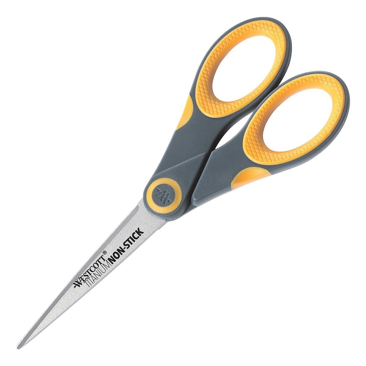 WESTCOTT Haushaltsschere Titanium non-stick, 18 cm, für Rechts- und Linkshänder