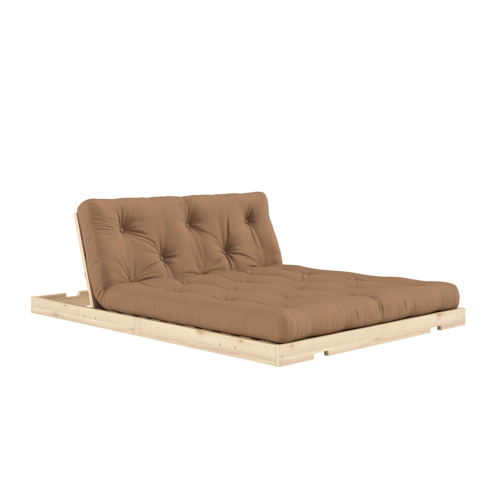 Karup Design Schlafsofa Flip Sofabed, Made in Europe, mehrere Farben, vielseitig einsetzbar, inkl. handgefertigte Futonmatratze, FSC®-zertifiziertes Massivholz