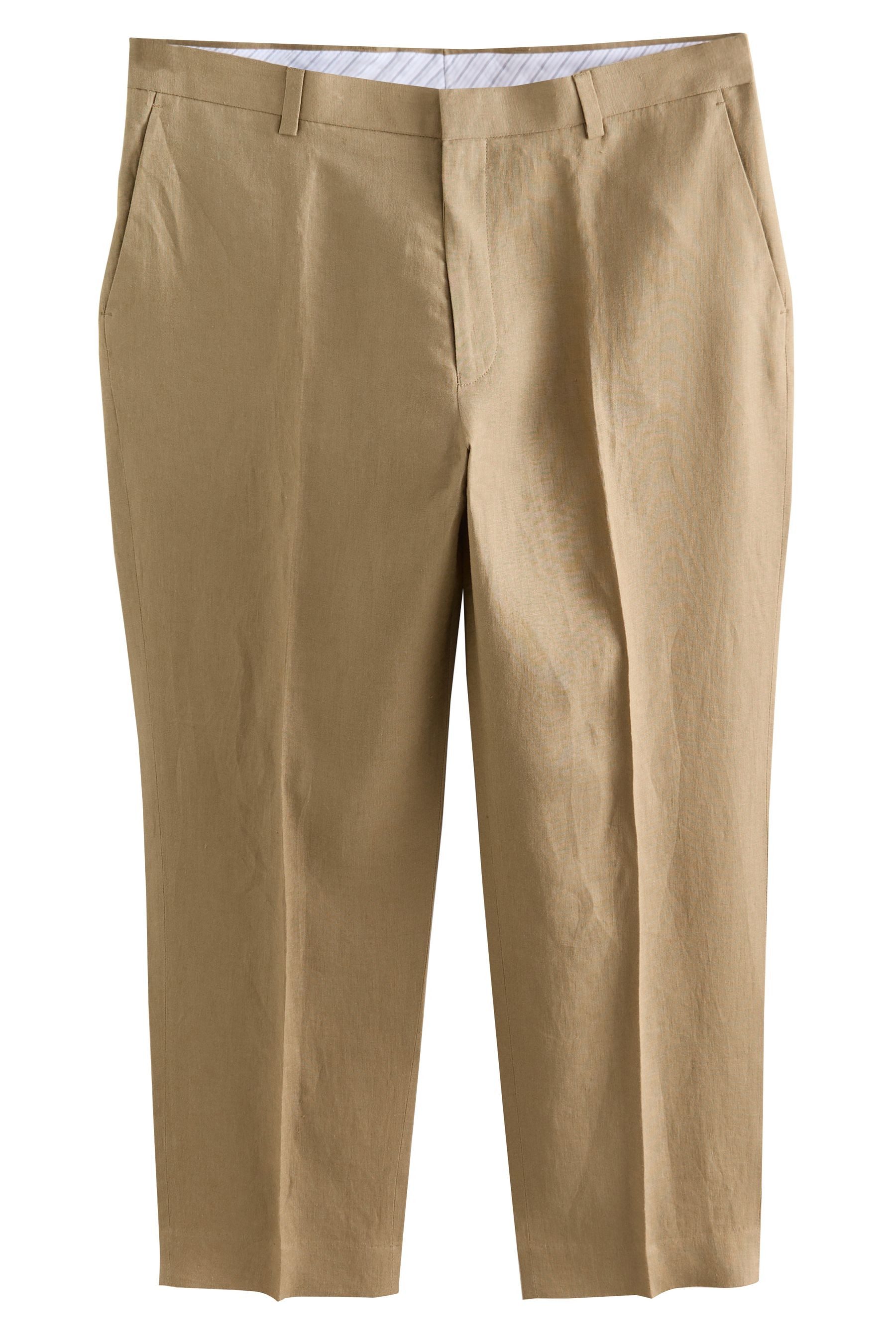 Next Anzughose Slim Fit Anzughose aus 100 % Leinen (1-tlg) günstig online kaufen