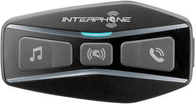 Interphone U-com 4 Bluetooth Kommunikationssystem Einzelset Motorrad-Navigationsgerät