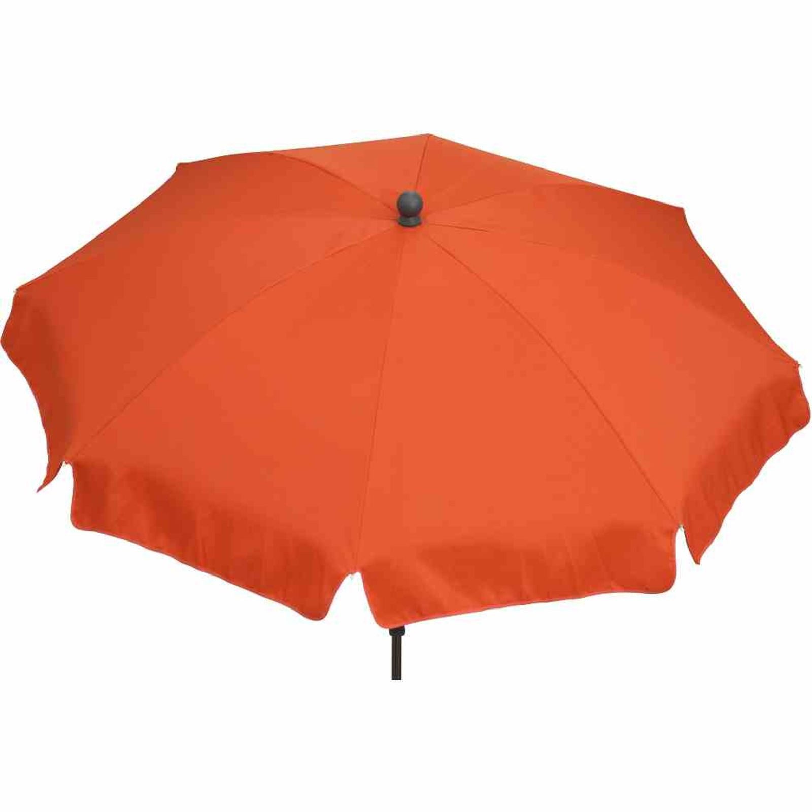 Siena Garden Sonnenschirm Mittelstockschirm terracotta Ø 250cm Sonnenschirm Terrassenschirm – Bild 4 von 5