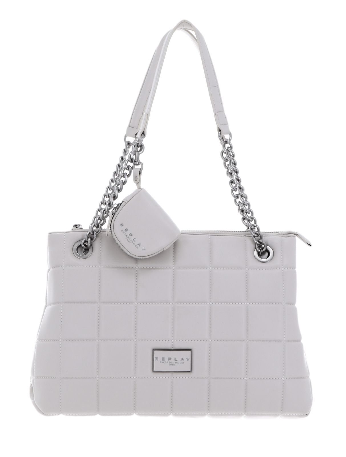 Replay Schultertasche (Set, 2-tlg) Ice White