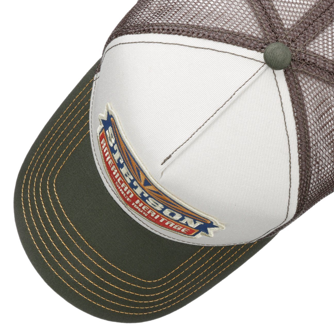 (1-St) Basecap Cap Stetson Schirm Trucker mit