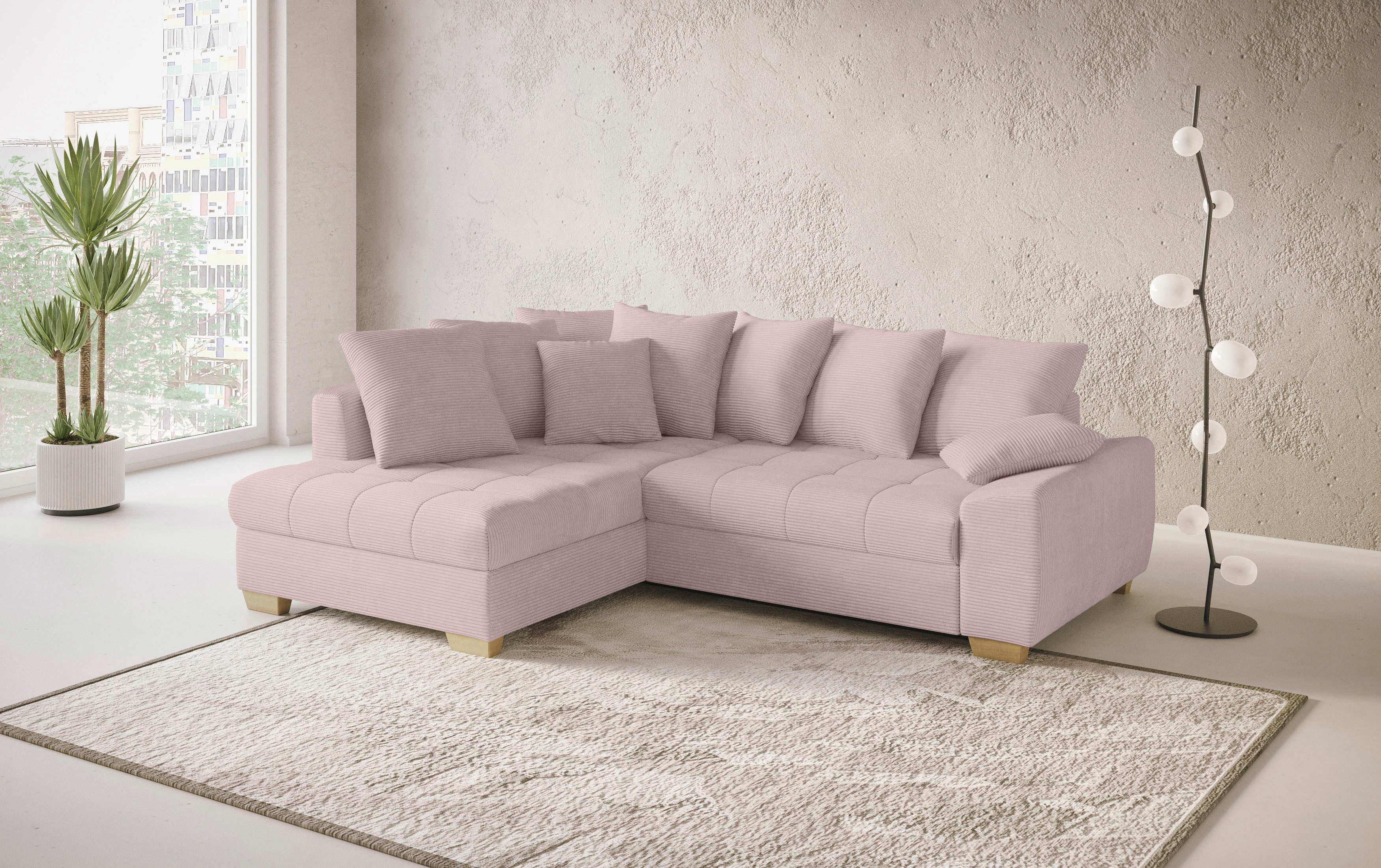 Mr. Couch Ecksofa Nikita II, L-Form, günstig online kaufen