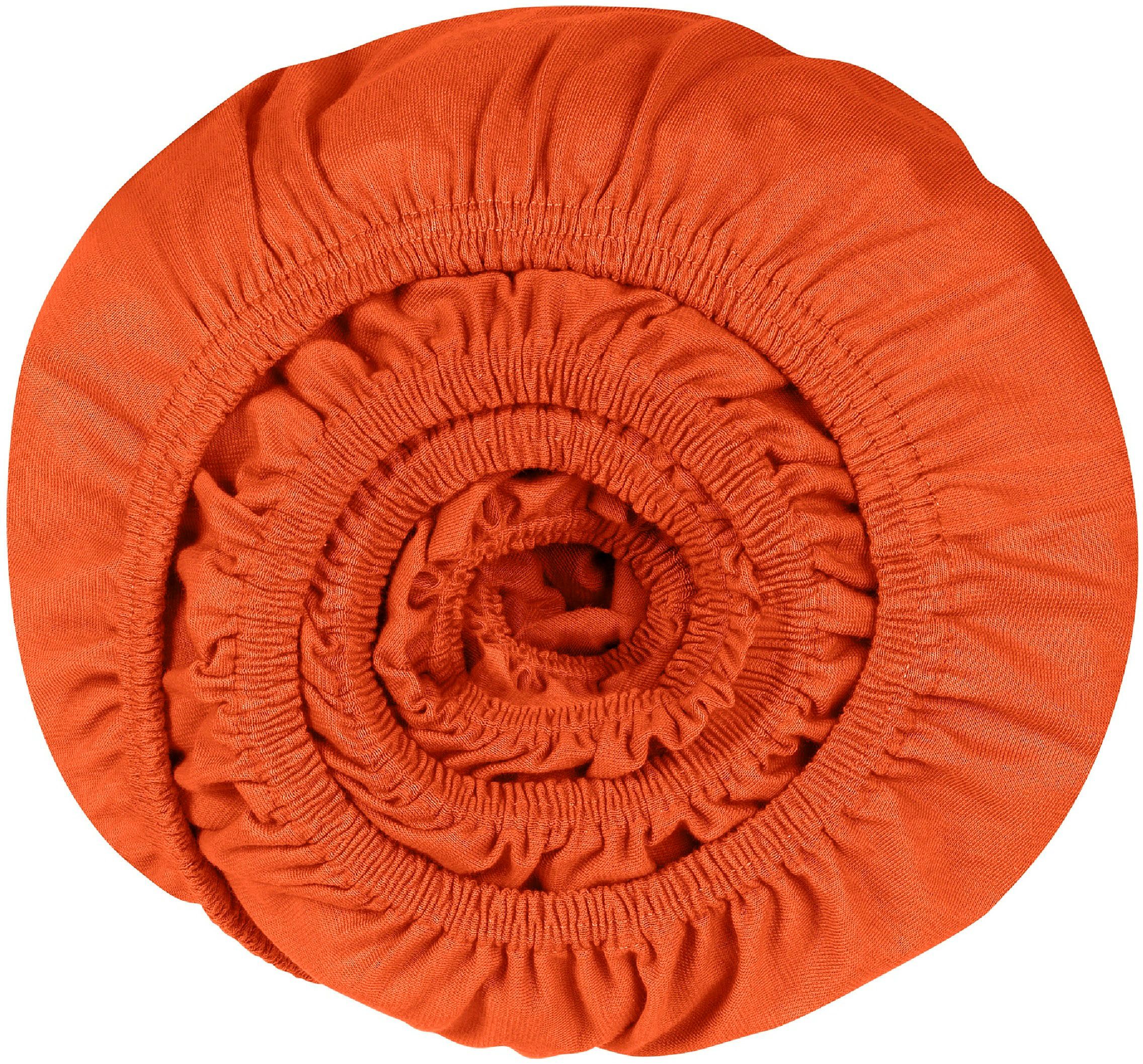 Schiesser Spannbettlaken Jessi aus 100% Baumwolle, Jersey, Gummizug: rundum, (1 Stück), für Matratzen bis zu 22 cm Höhe, MADE IN GREEN by OEKO-TEX®