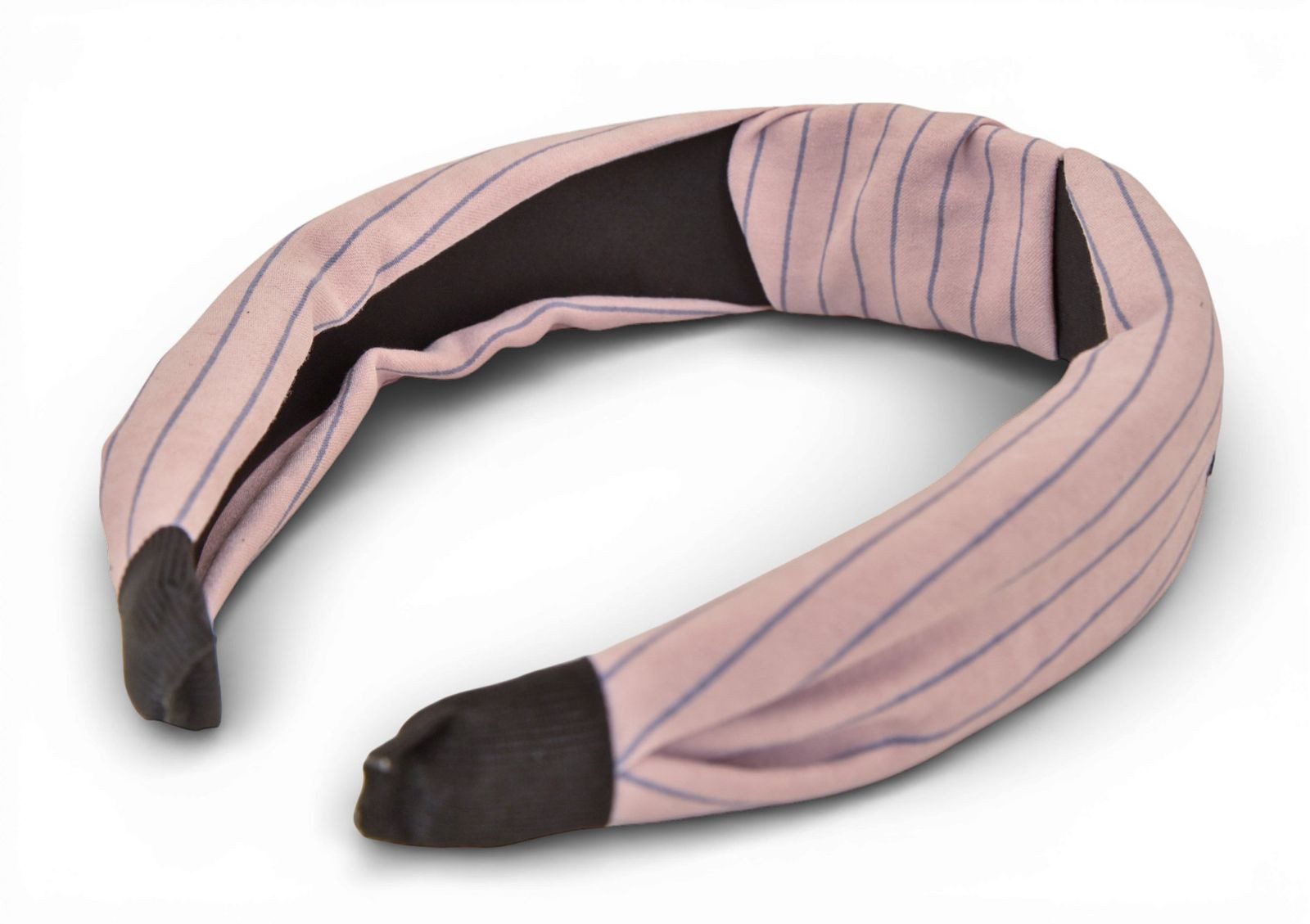 styleBREAKER Haarband, 1-tlg., Haarreif Gestreift mit Twist Knoten