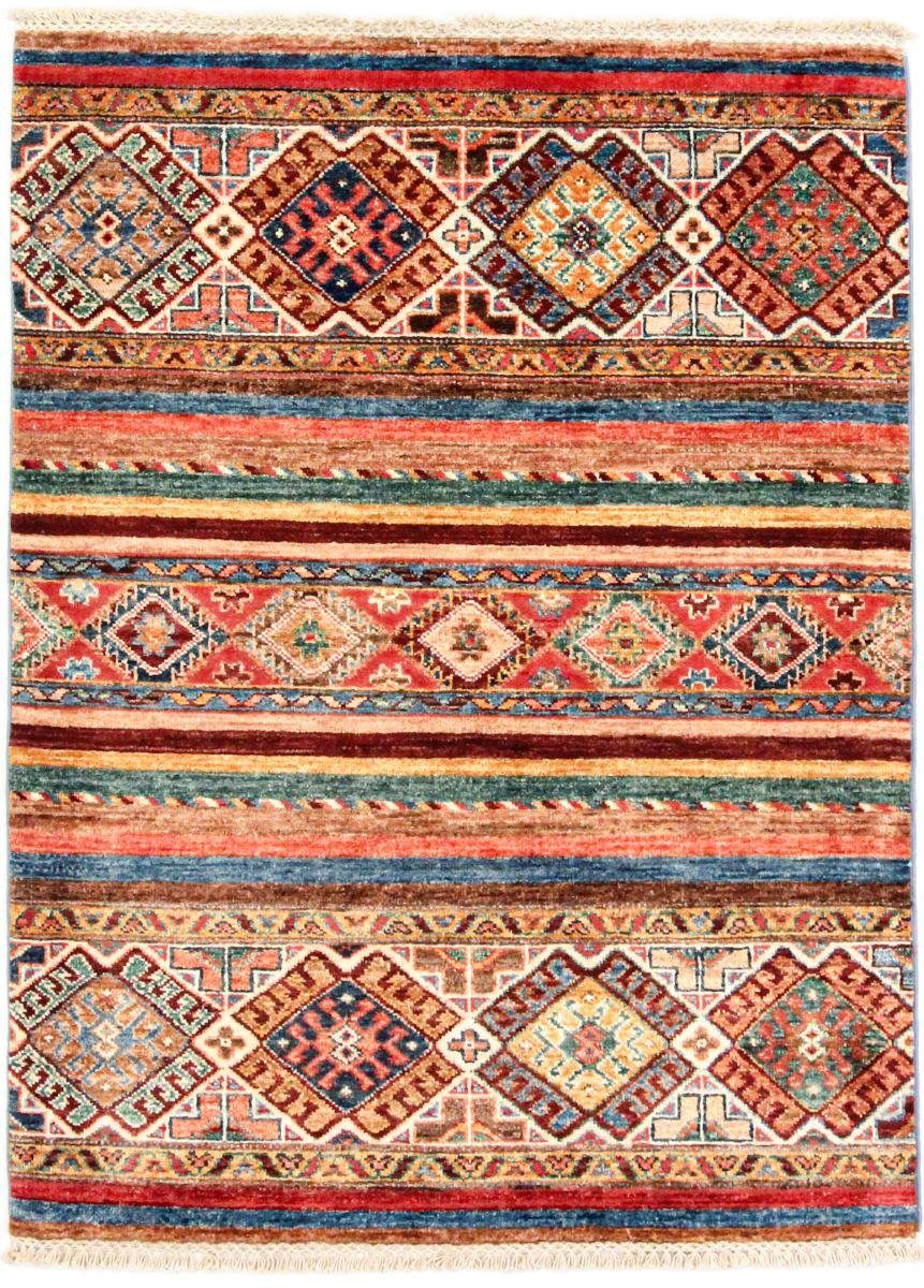 Orientteppich Arijana Shaal 89x121 Handgeknüpfter Orientteppich, Nain Trading, rechteckig, Höhe: 5 mm