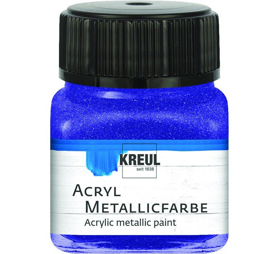 Acrylfarbe Kreul Acryl Metallicfarbe violett 20 ml