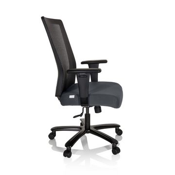 hjh OFFICE Drehstuhl XXL Drehstuhl XXL EXTENDER Stoff/Netzstoff (1 St), Chefsessel Bürostuhl ergonomisch