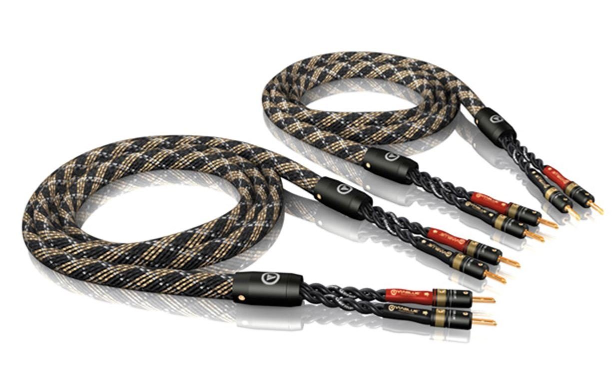 Viablue SC-4 Silver Series Single Wire 5 Meter Audio-Kabel