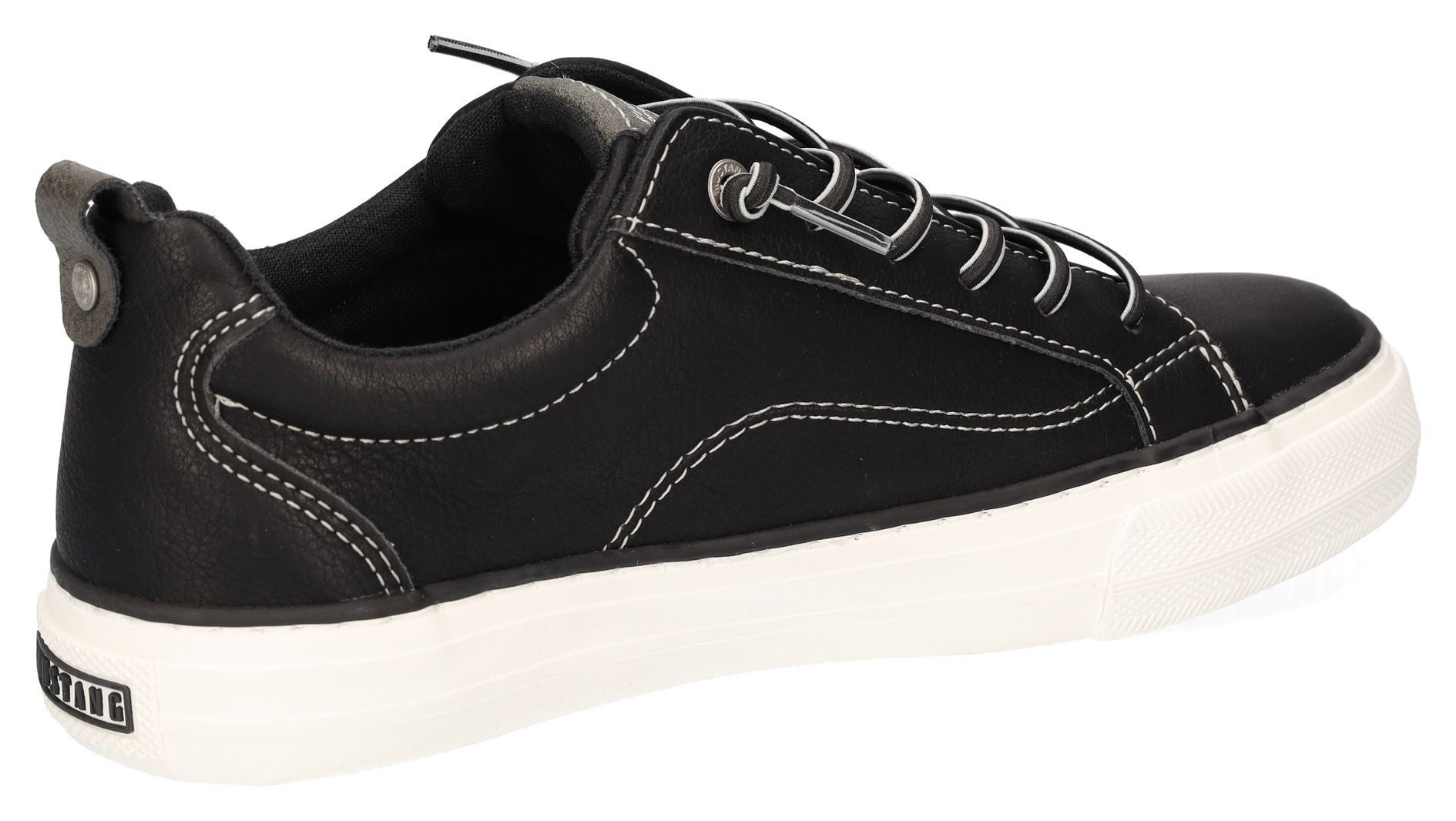 Mustang Shoes Sneaker, Freizeitschuh, Halbschuh, zum schlupfen mit Gummizug