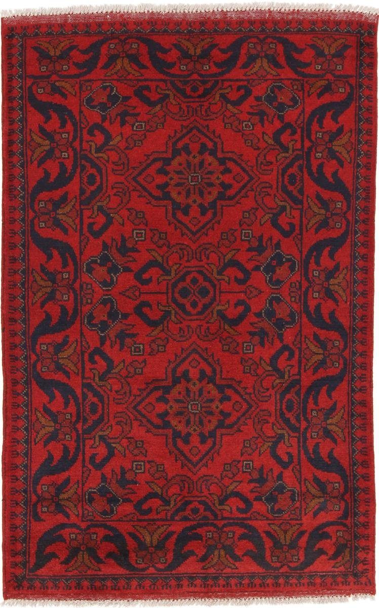 Orientteppich Khal Mohammadi 81x125 Handgeknüpfter Orientteppich, Nain Trading, rechteckig, Höhe: 6 mm