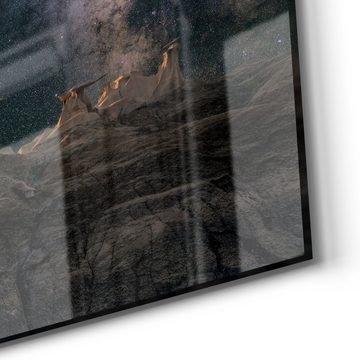 DEQORI Magnettafel 'Monumentale Nachthimmel', Whiteboard Pinnwand beschreibbar