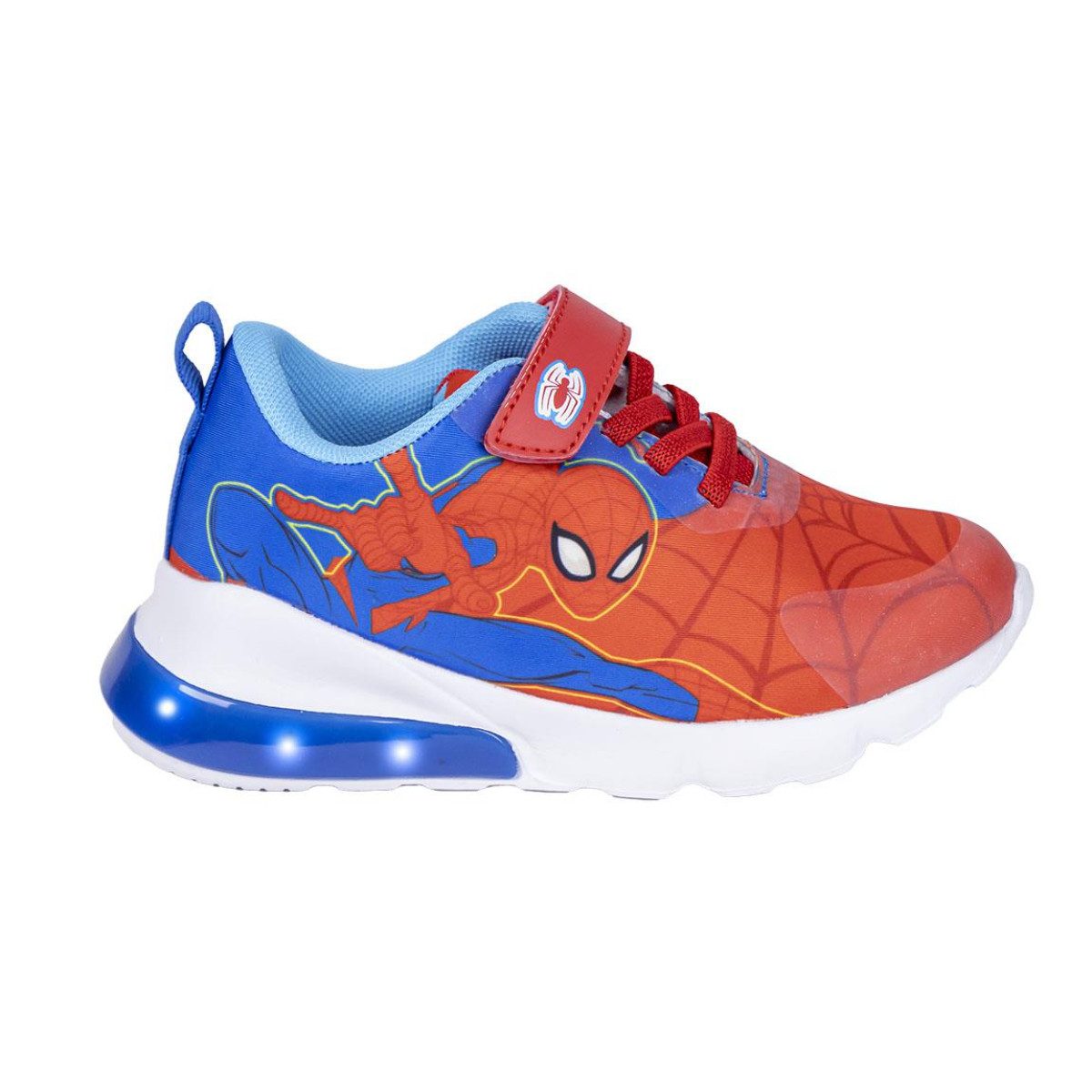 MARVEL Spider Man Kinder Sportschuhe mit Lichteffekt leichte Kindersneaker Sneaker (Packung)