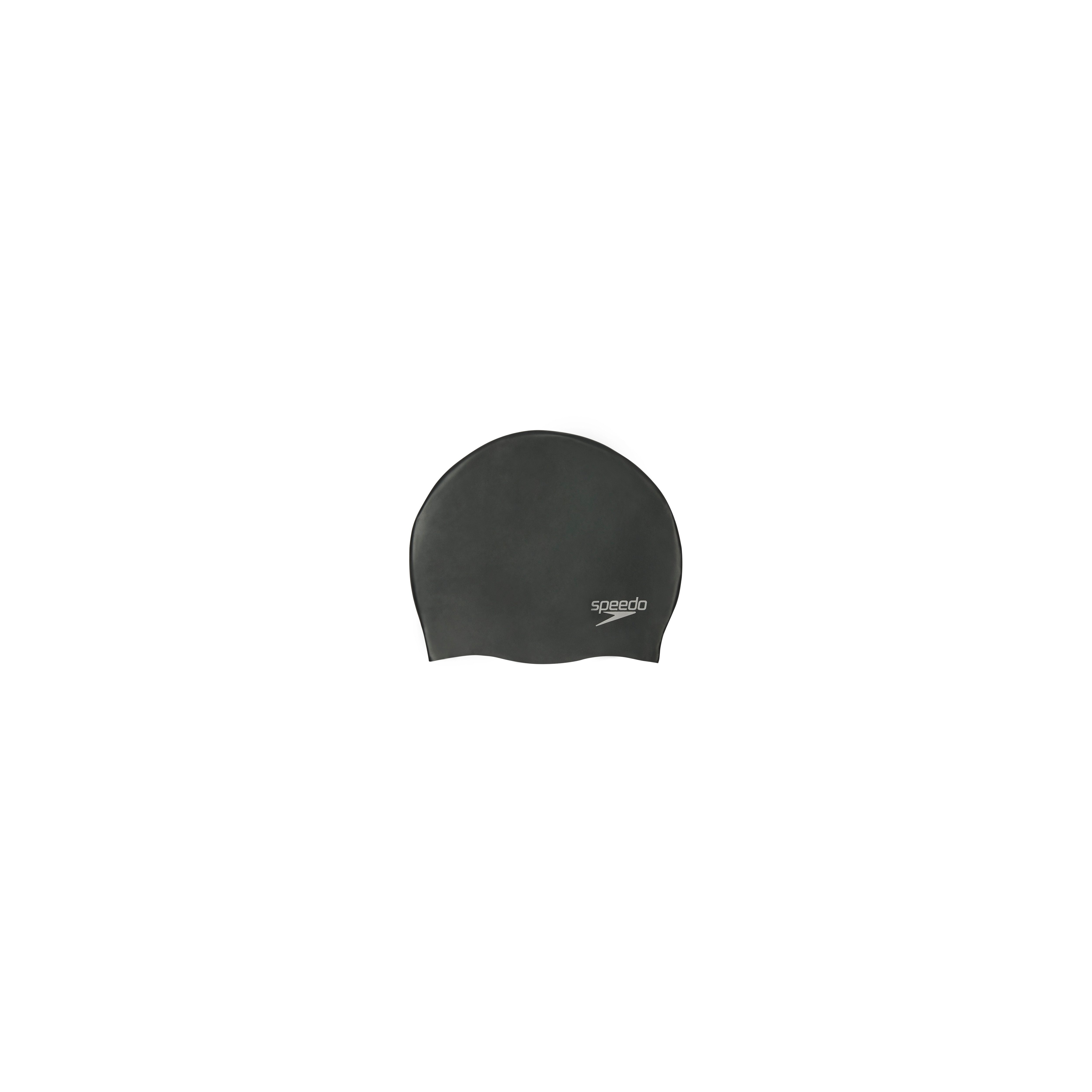 Speedo Badekappe SILICONE CAP NVY, mit ergonomischem 3D-Design, eng anliegende Passform