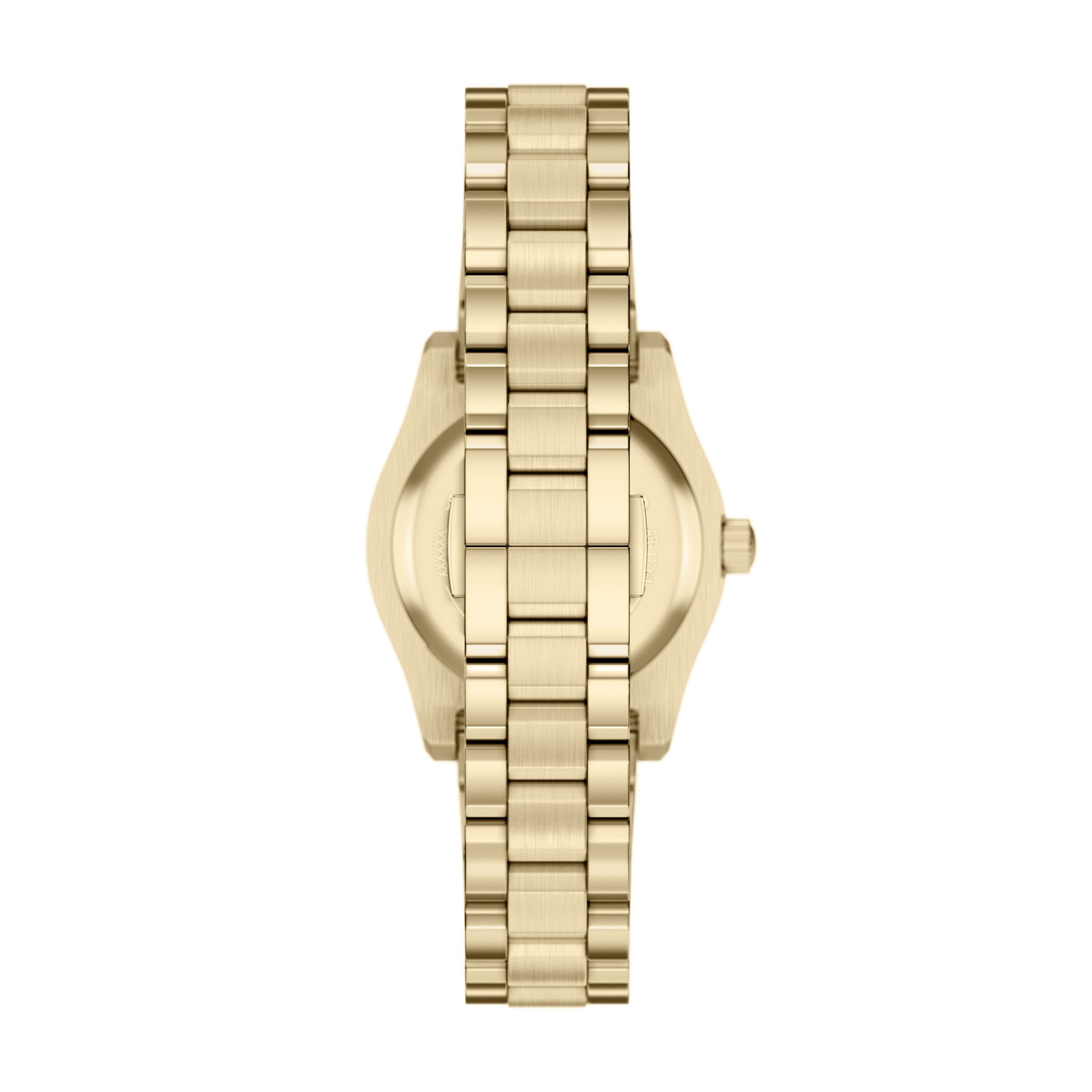 Emporio Armani Quarzuhr AR11761, Armbanduhr, Damenuhr, Edelstahlarmband, analog, Tag, Malachit
