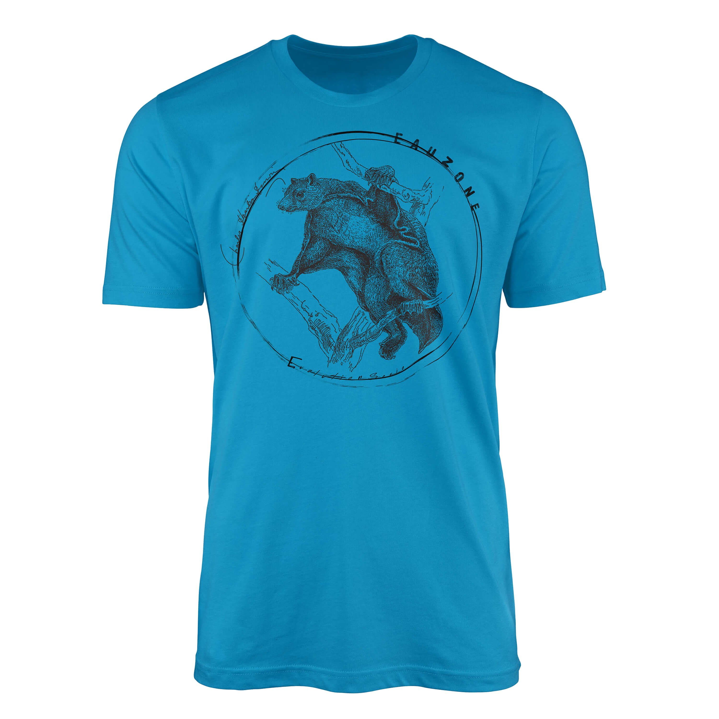 Sinus Art T-Shirt Evolution Herren T-Shirt Riesengleiter Atoll
