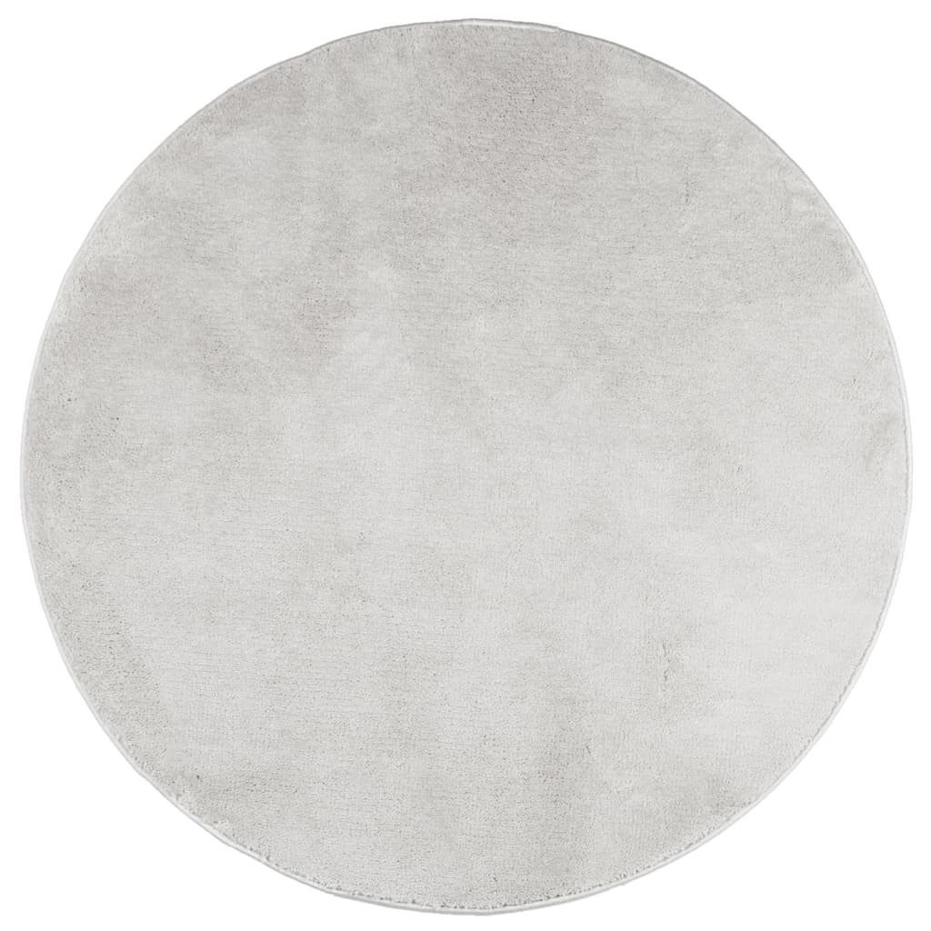 vidaXL Teppich Teppich OVIEDO Kurzflor Grau günstig online kaufen
