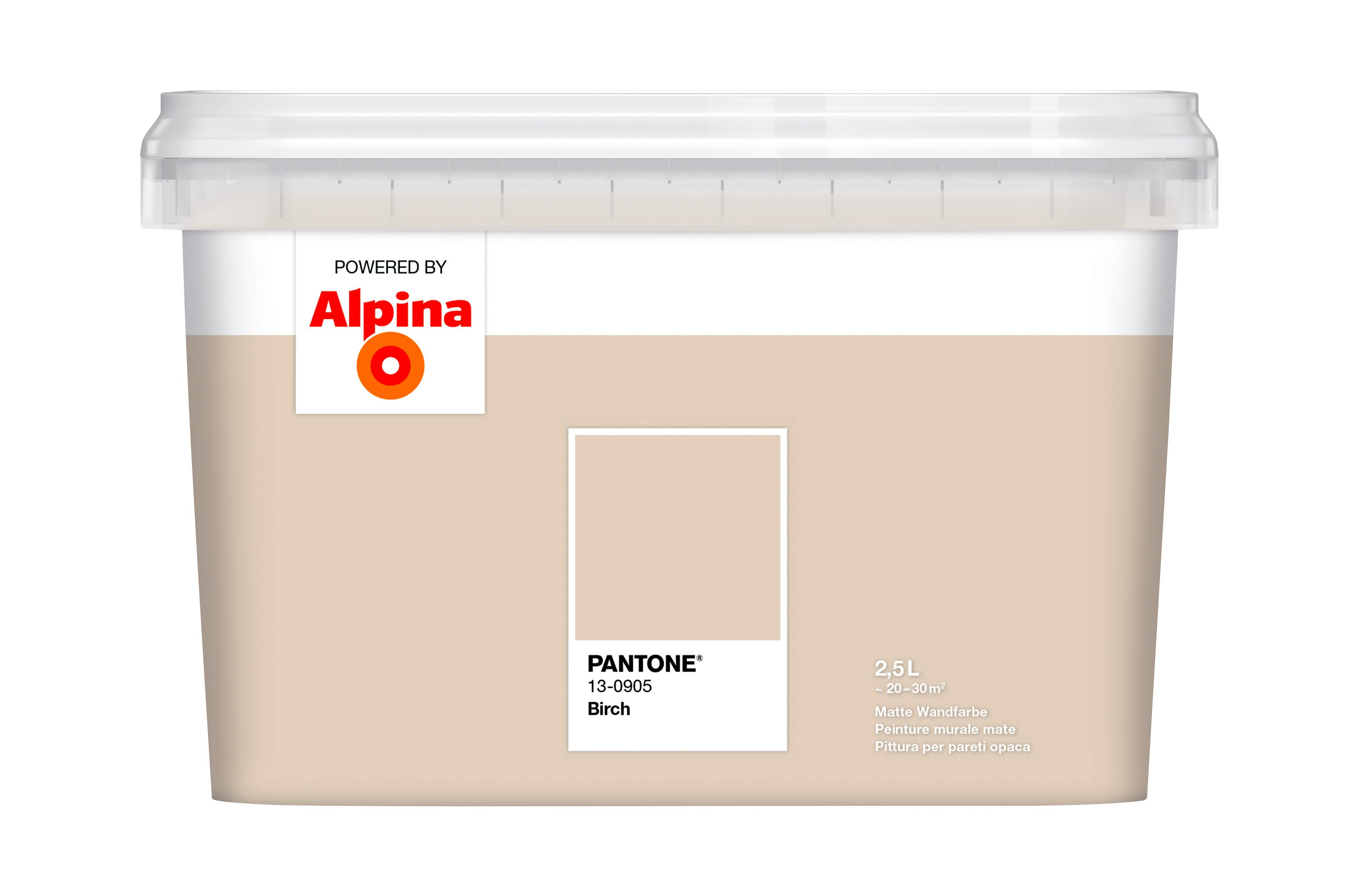 Alpina Wandfarbe Alpina PANTONE® 2,5 Liter