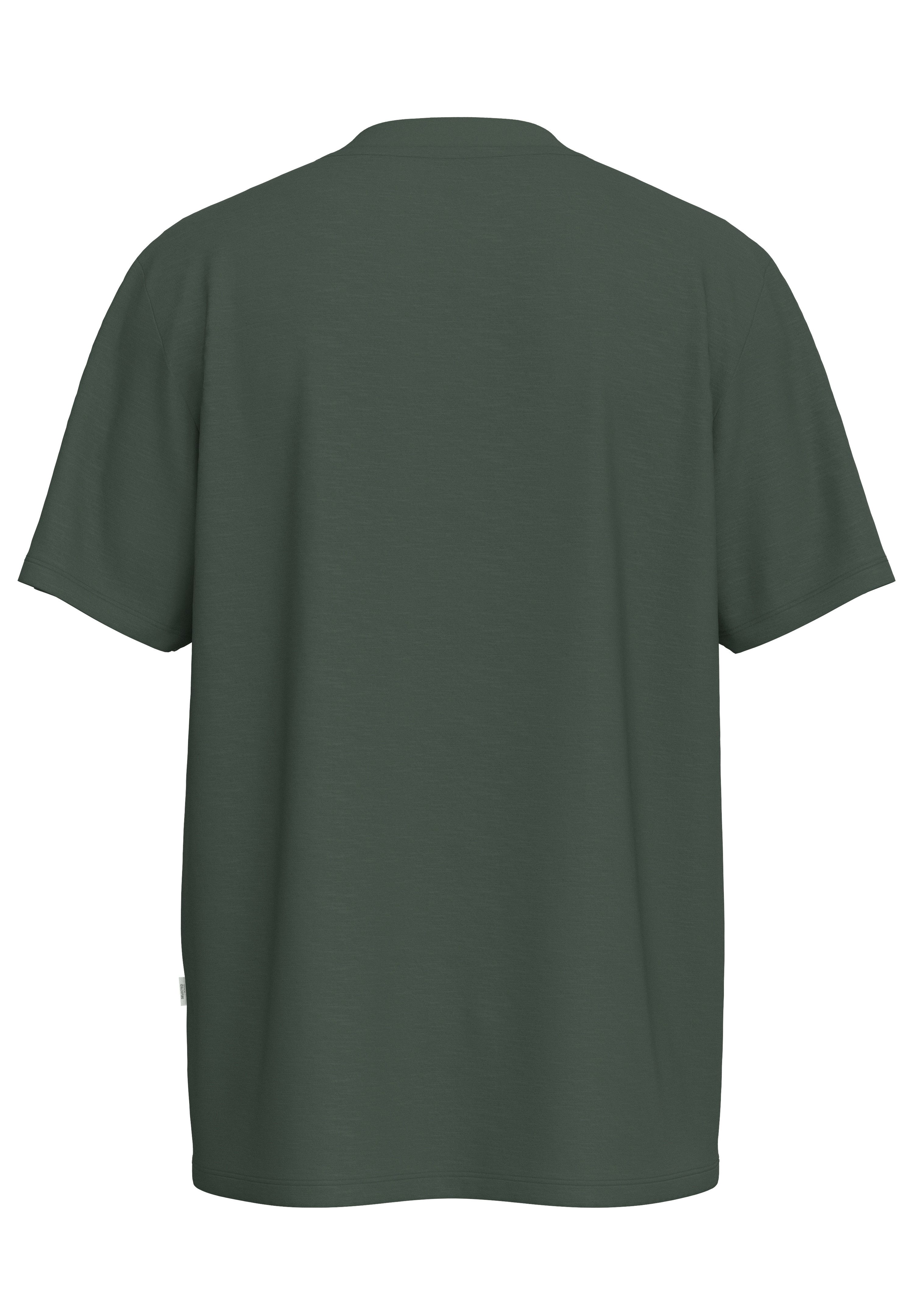 SELECTED HOMME Rundhalsshirt SLHASPEN SS O-NECK günstig online kaufen