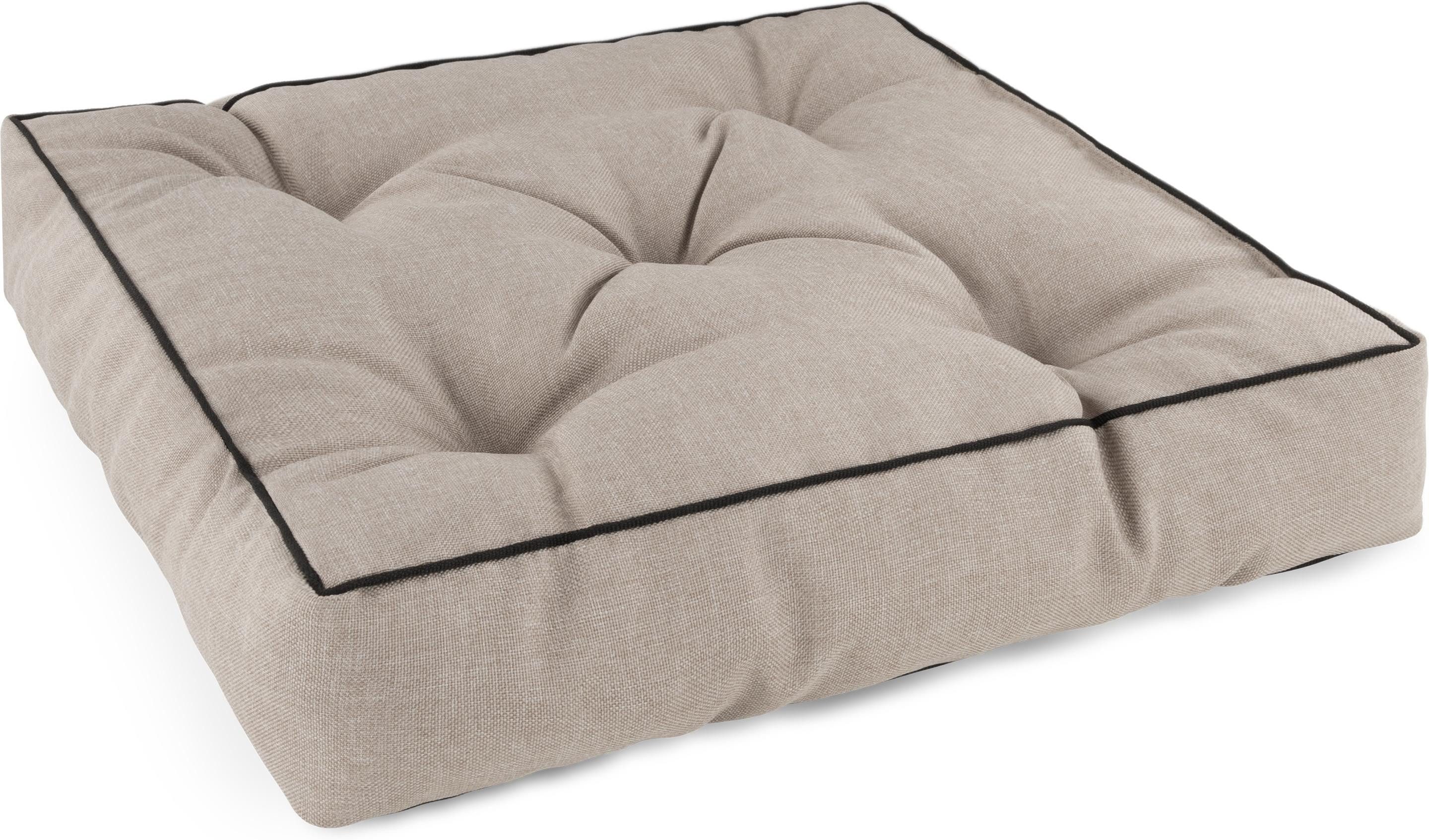 Aspero Sitzauflage Stuhlkissen 45x45 cm Murcia, Gepolsterte Outdoor Auflage mit Steppung
