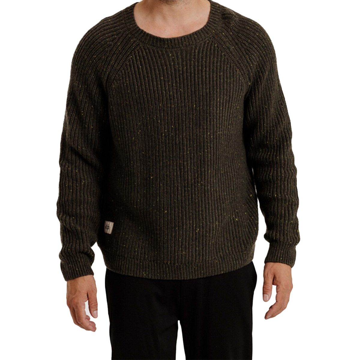 Kleinigkeit Вязаные свитера Hot Spots Crewneck - croco green