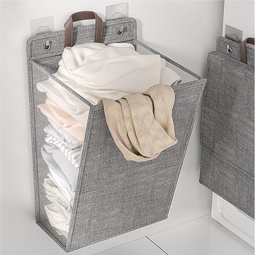 MUKEAO Wäschekorb Wäschekorb mit Deckel, großer Wäschesammler, Schmutzwäschekorb (Set, 1 St)