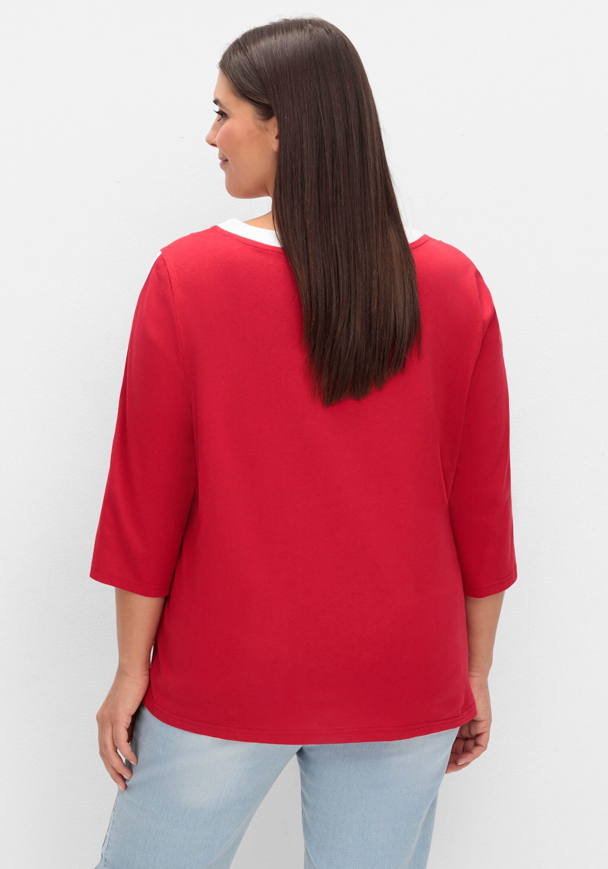 Sieh an! T-Shirt 3/4-Arm-Shirt 3/4-Arm günstig online kaufen